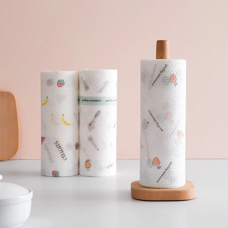 Cuộn giấy lau nhà bếp đa năng 20cm - Tiết kiệm chi phí, thấm hút tốt, tái sử dụng nhiều lần_thumbnail_8