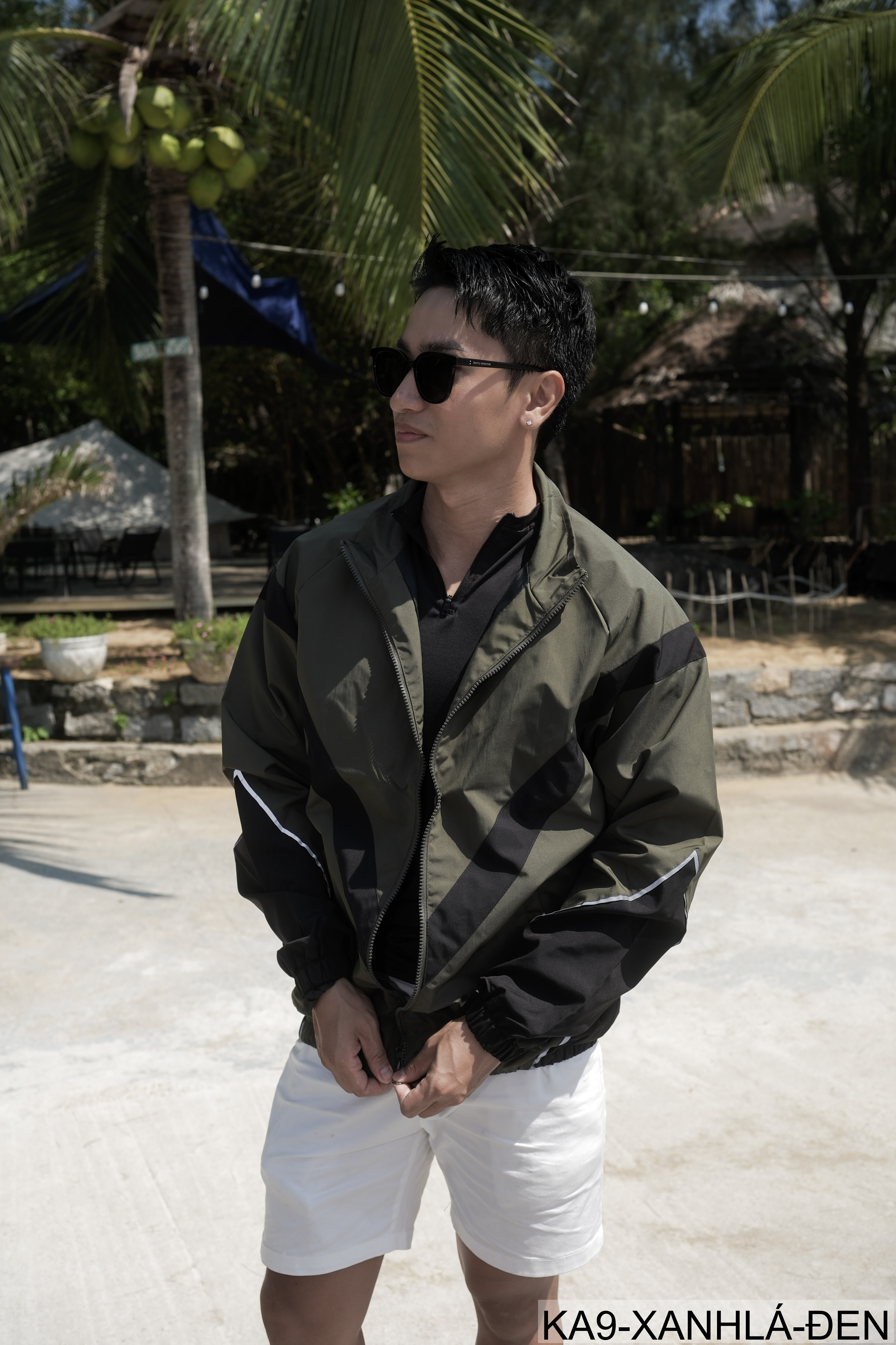 KA9 - Áo khoác nam thể thao phối màu phản quang cổ đứng phong cách streetwear mùa xuân thu_thumbnail_28