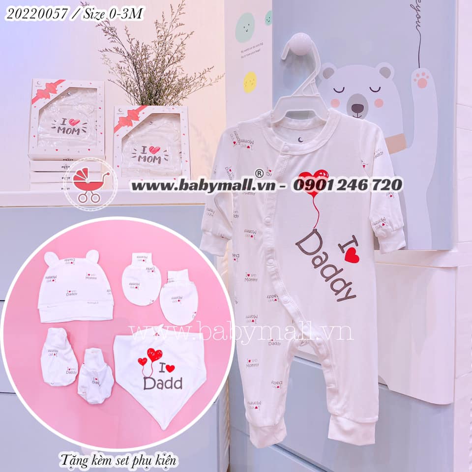 Set quà body 5 chi tiết sơ sinh MOON_thumbnail_2