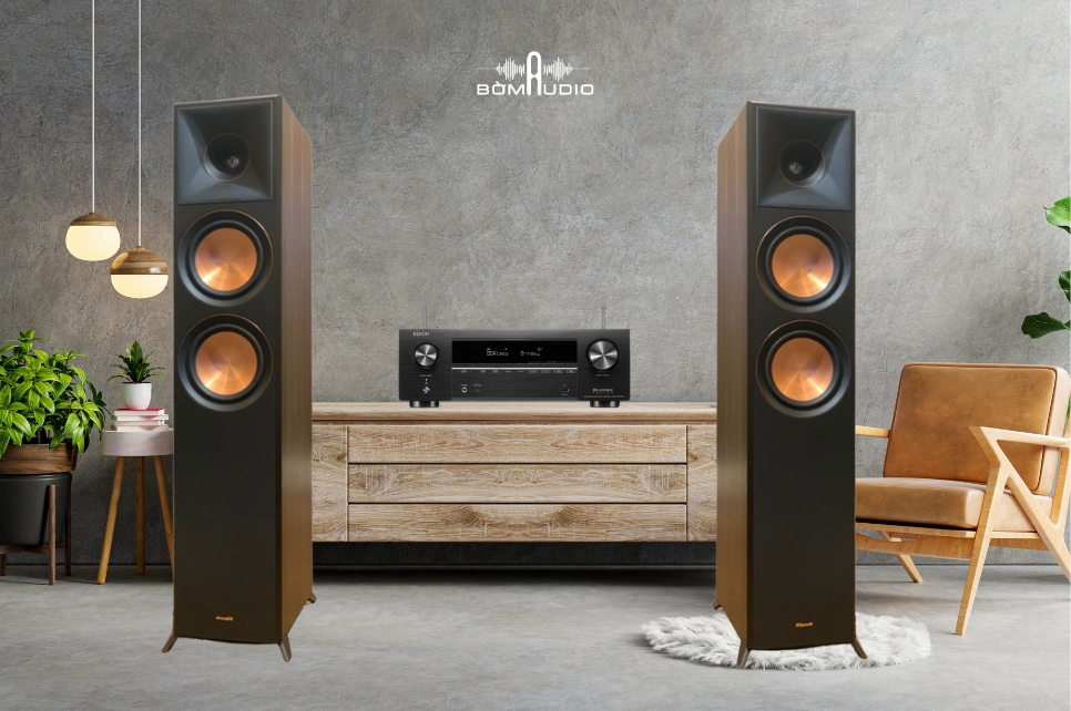 Combo Amply DENON AVR X1700H + Loa Cột KLIPSCH RP-5000F II - B115