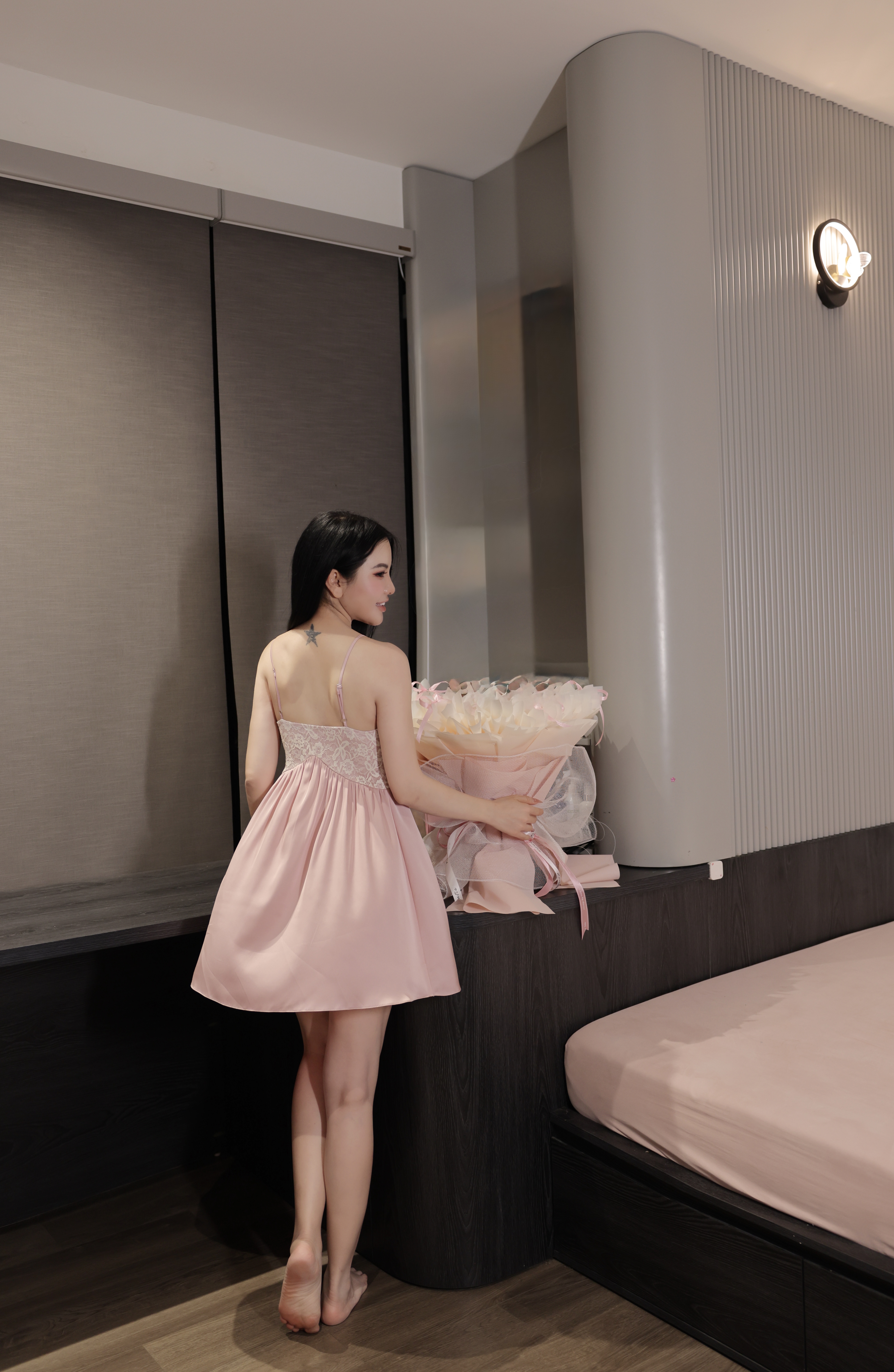 Váy Lụa Phối Ren V54_thumbnail_3
