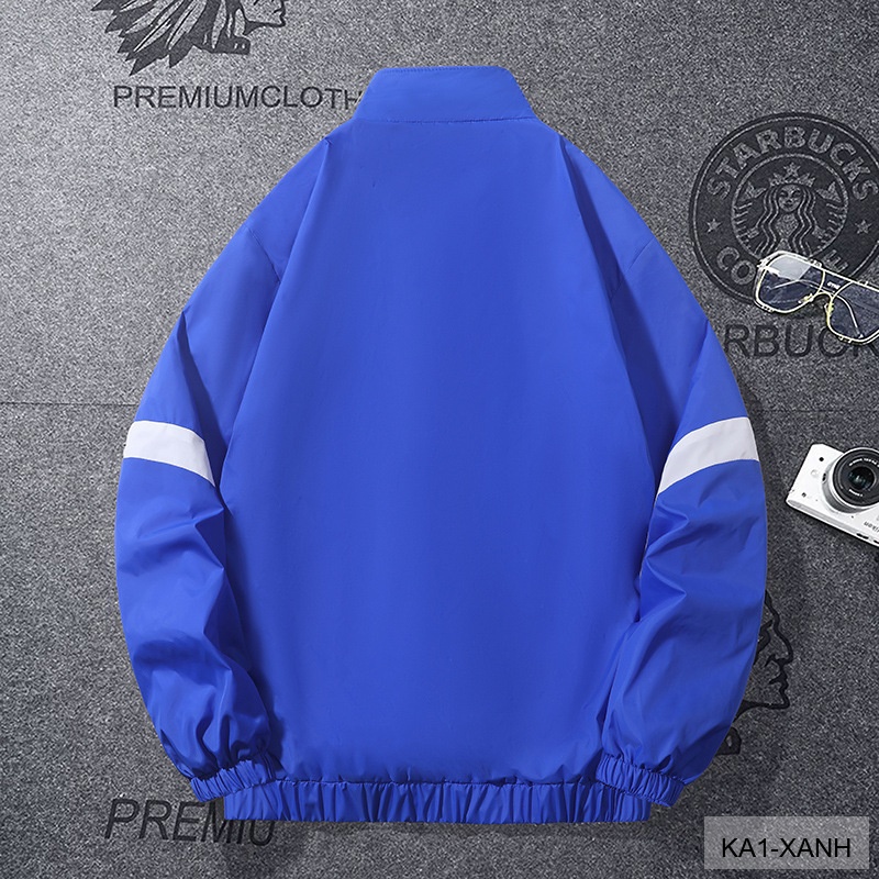 KA1 - Áo khoác nam thể thao phong cách Hàn Quốc, màu xanh đen, thiết kế năng động_thumbnail_22