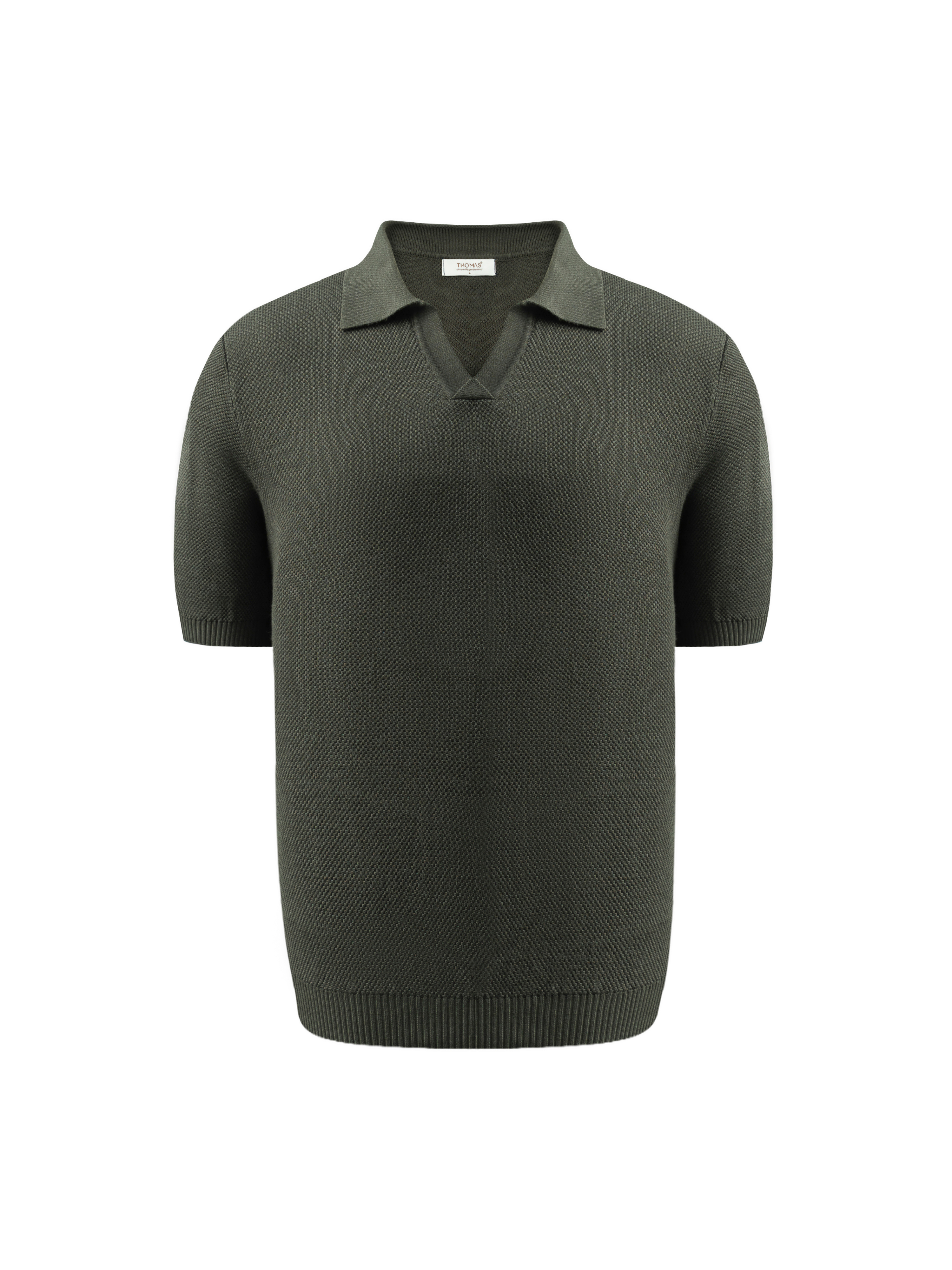 Áo Polo Dệt Kim Nẹp V Swift Sợi Viscose Form Regular_thumbnail_9