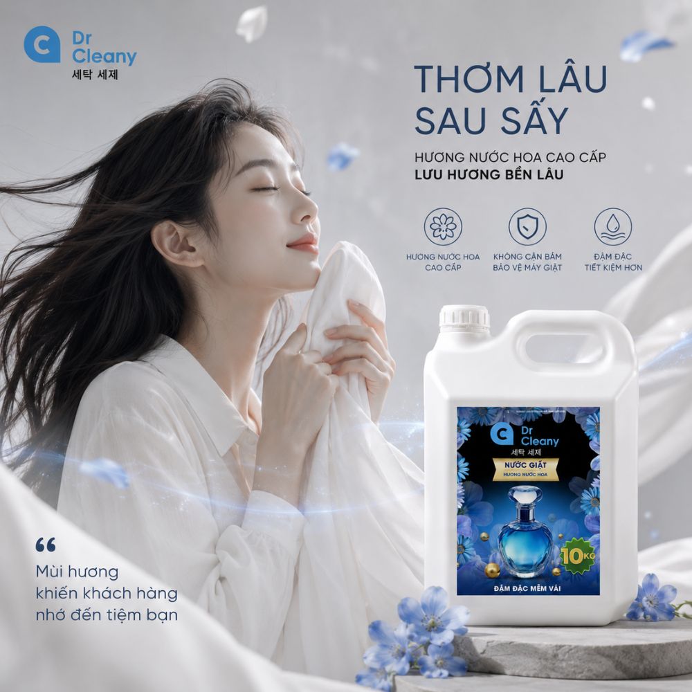 Nước giặt công nghiệp Dr. Cleany 10KG (Xanh)_thumbnail_3