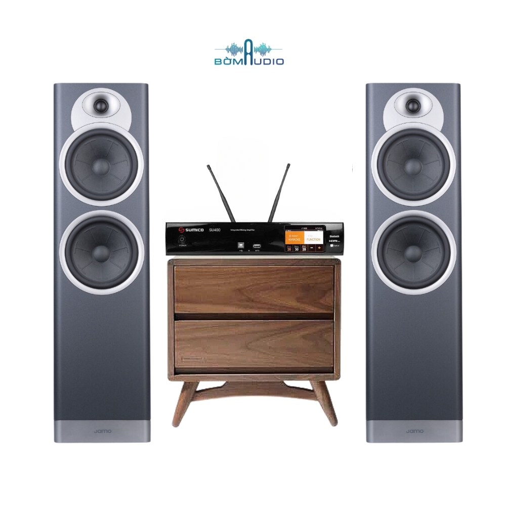 Combo Amply SUMICO SU400 + Loa JAMO S7-27F - B91_thumbnail_0