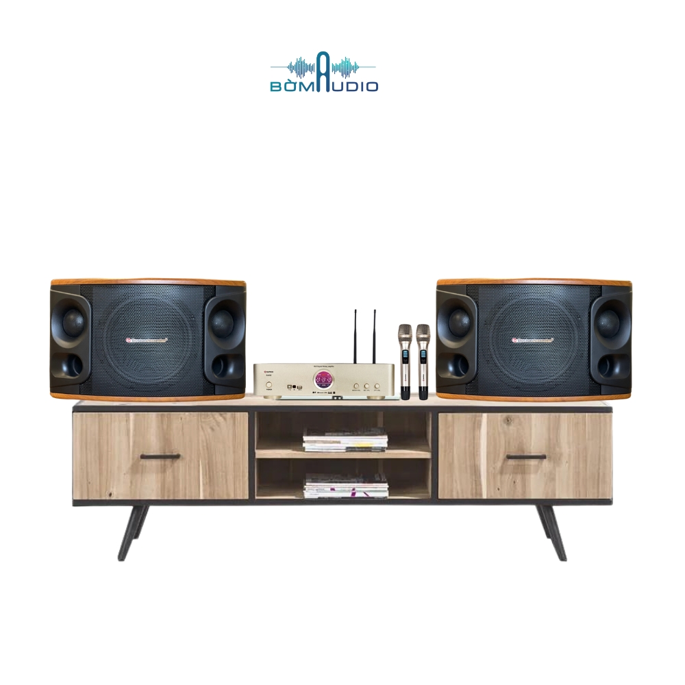 Combo Loa Karaoke BOSTON ACOUSTICS MD510 + Amply SUMICO SU 450 - B314_thumbnail_0