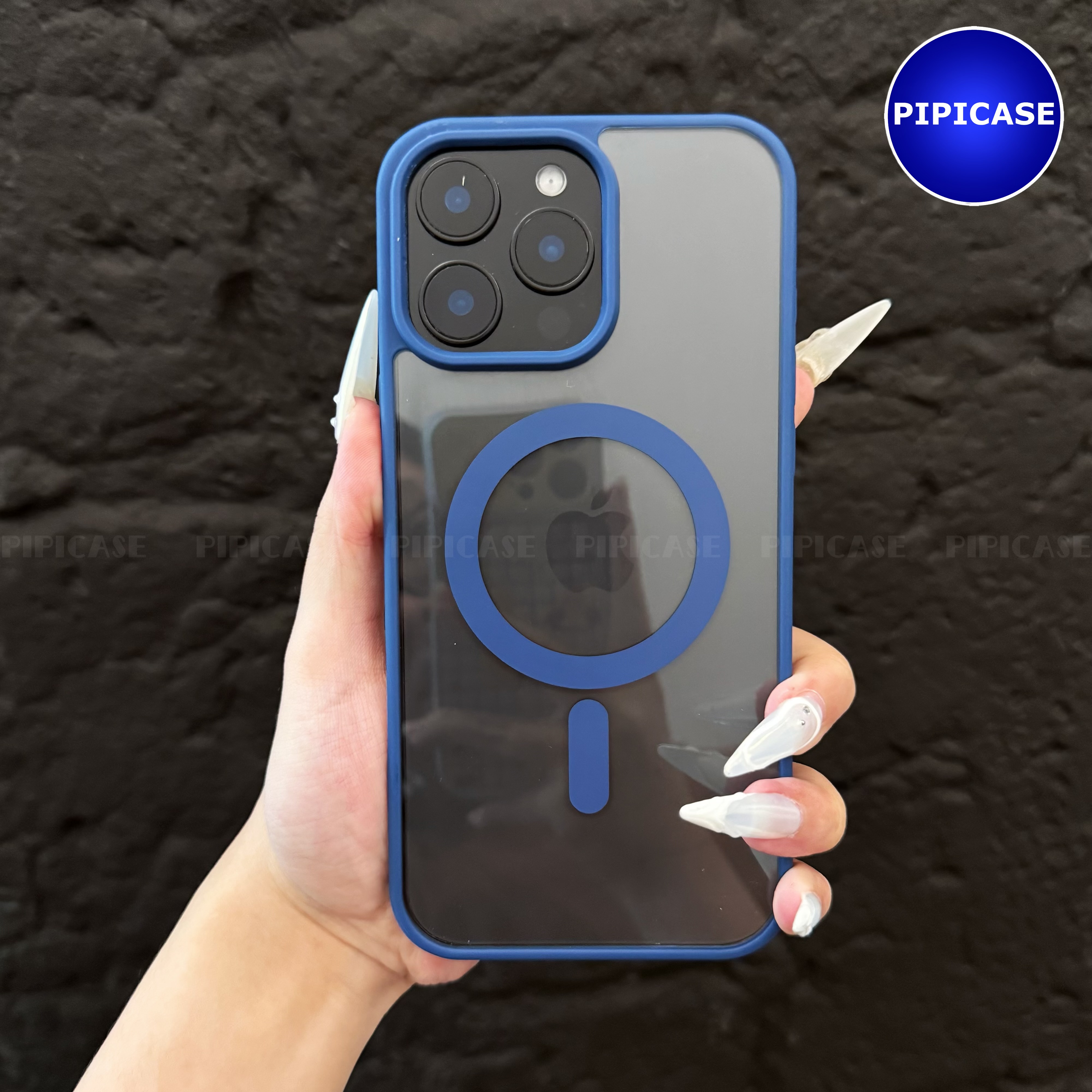 Ốp Lưng iPhone 14 Pro Max - Chic - Xanh Dương_thumbnail_8