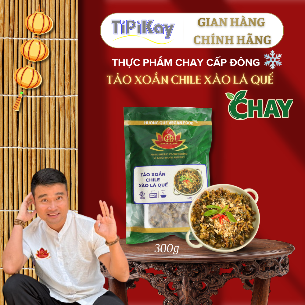 [Đông Lạnh] Tảo Xúc Bánh Đa (Tảo Xào Lá Quế) 300g
