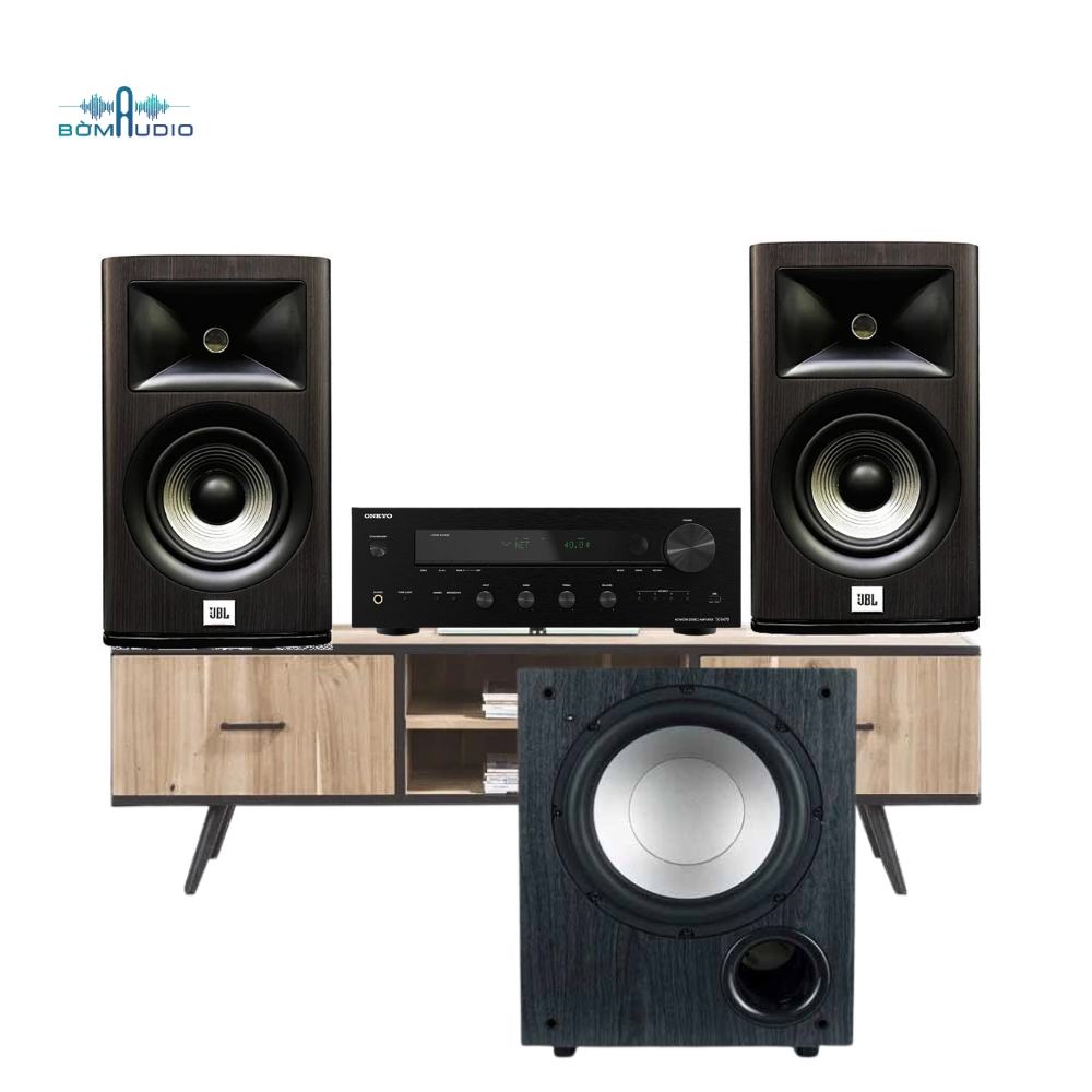 Combo Amply ONKYO TX-8470 + Loa Bookshelf JBL STUDIO 630 + Loa Subwoofer JAMO C910 – PCJ1_thumbnail_1
