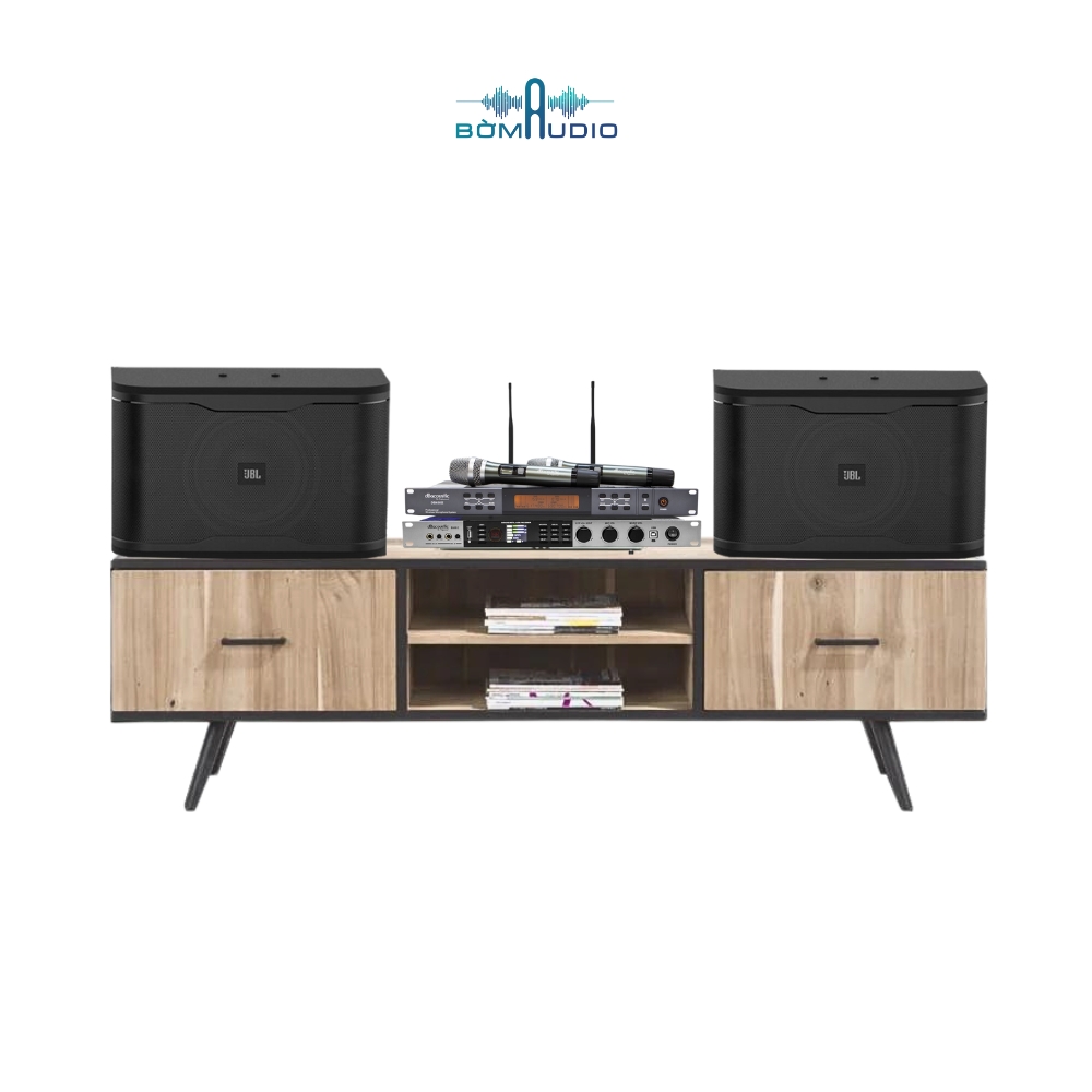 Combo Karaoke Vang Số DBACOUSTIC S500II + Micro DBACOUSTIC DB450 II + Loa JBL RM 210 - B120