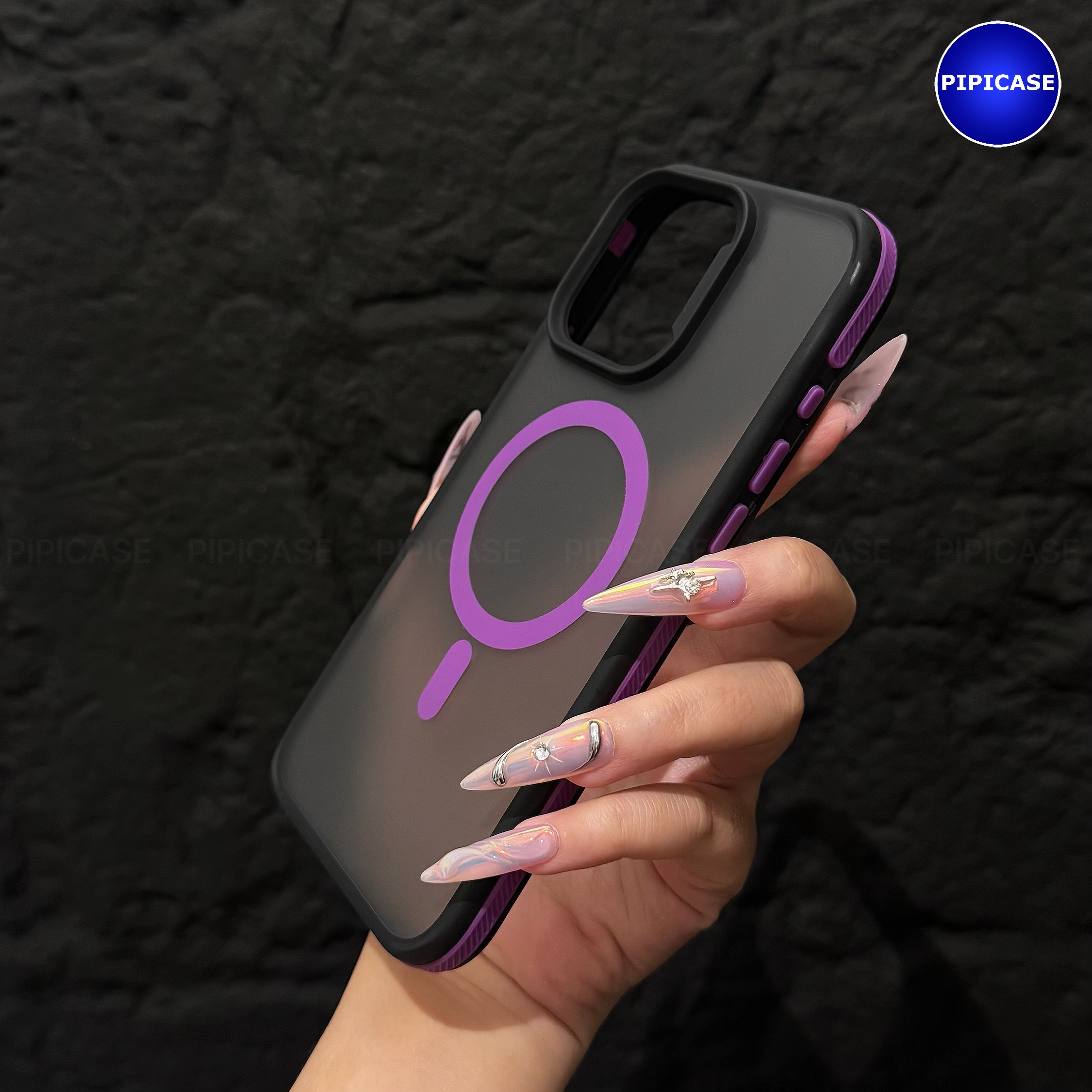 Ốp Lưng iPhone 15 Pro Max - Map - Tím_thumbnail_4