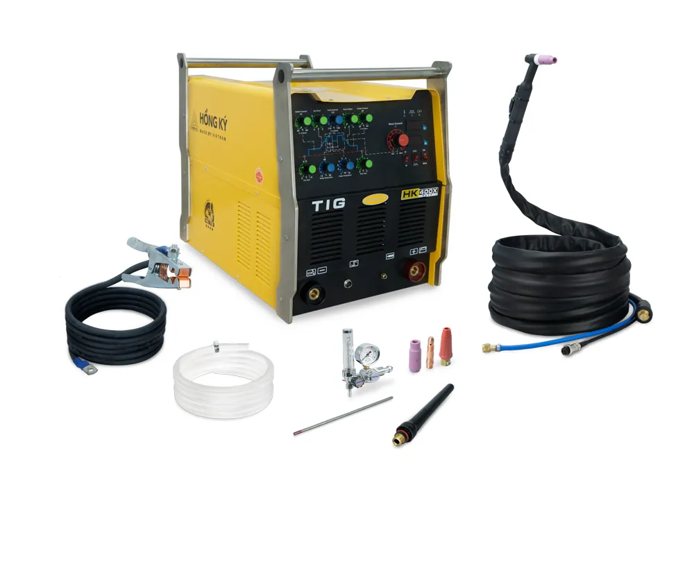 Máy hàn TIG DC xung que Hồng Ký Master- HKTIG400X