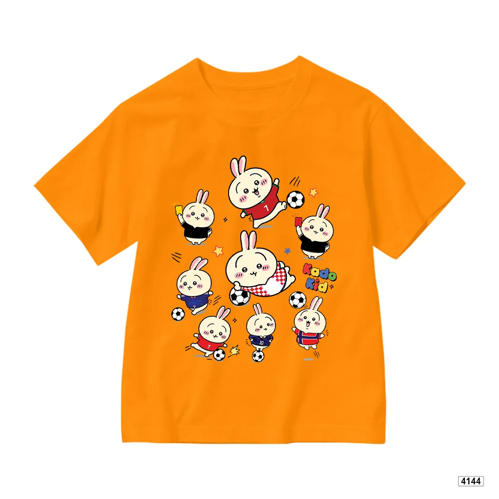 Áo thun form ôm dáng ngắn AED4144 Kado tay ngắn vải cotton thoáng mát cổ tròn in mix_thumbnail_14