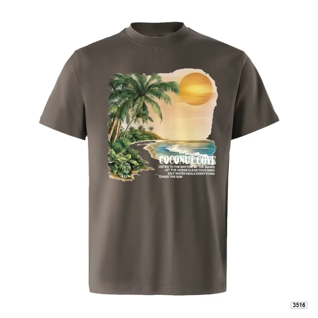 Áo thun form rộng họa tiết bãi biển TeePrint 3516_thumbnail_14