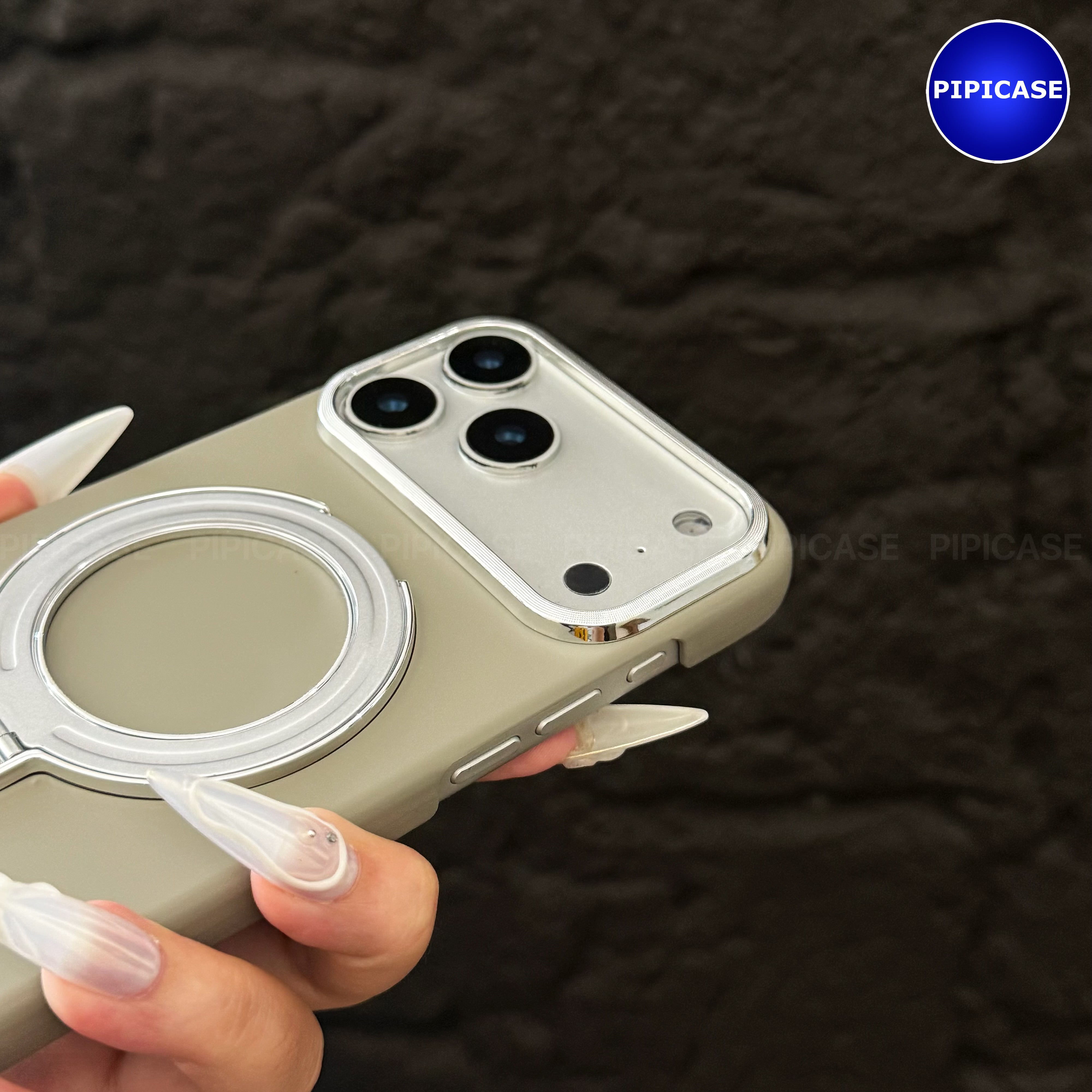 Ốp Lưng iPhone 17 Pro Max - Titan Force - Xám_thumbnail_13