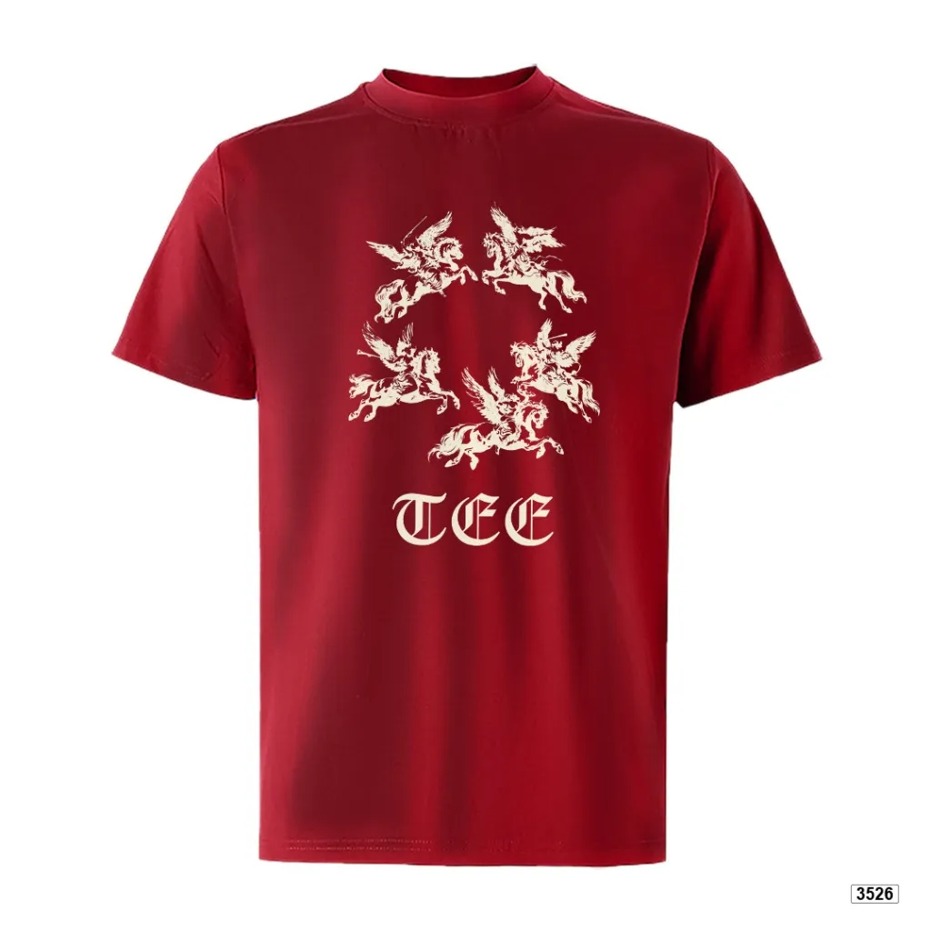 Áo thun nam form rộng Angel Horse TeePrint 3526_thumbnail_11