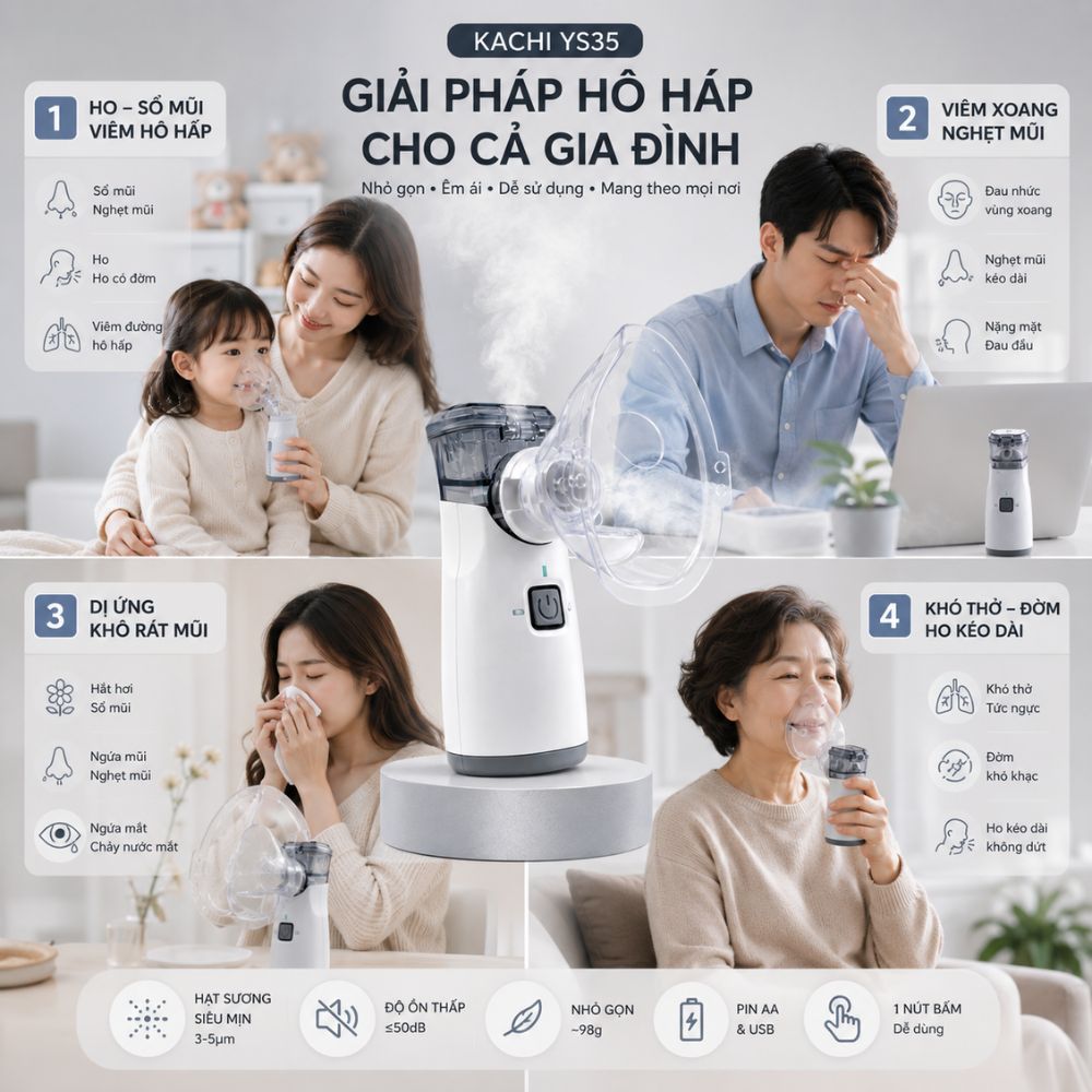 Máy Xông Khí Dung Cầm Tay Kachi YS35_thumbnail_5