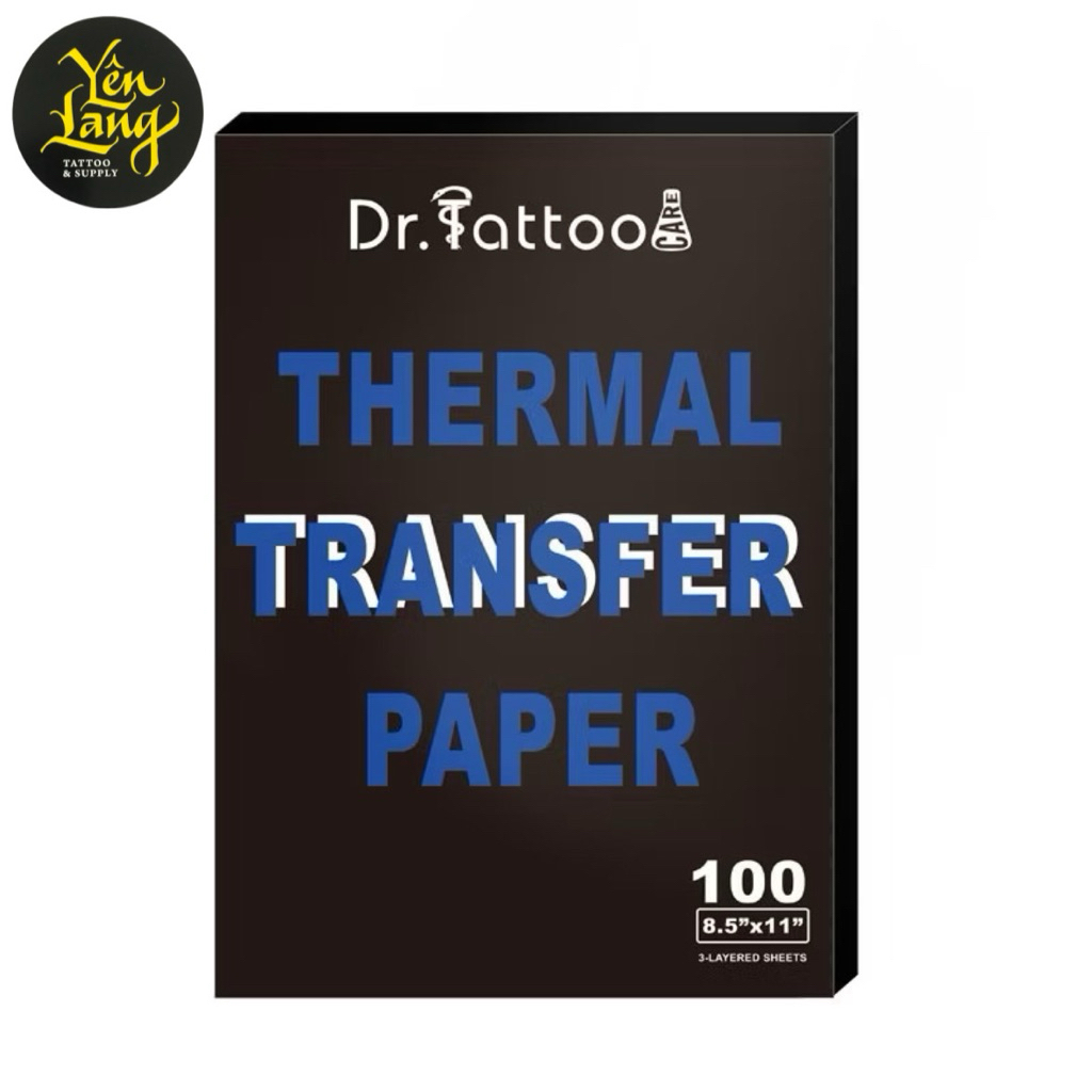 Giấy than DR.TATTOO (A4) - Giấy than nhiệt 4 lớp - Lẻ tờ