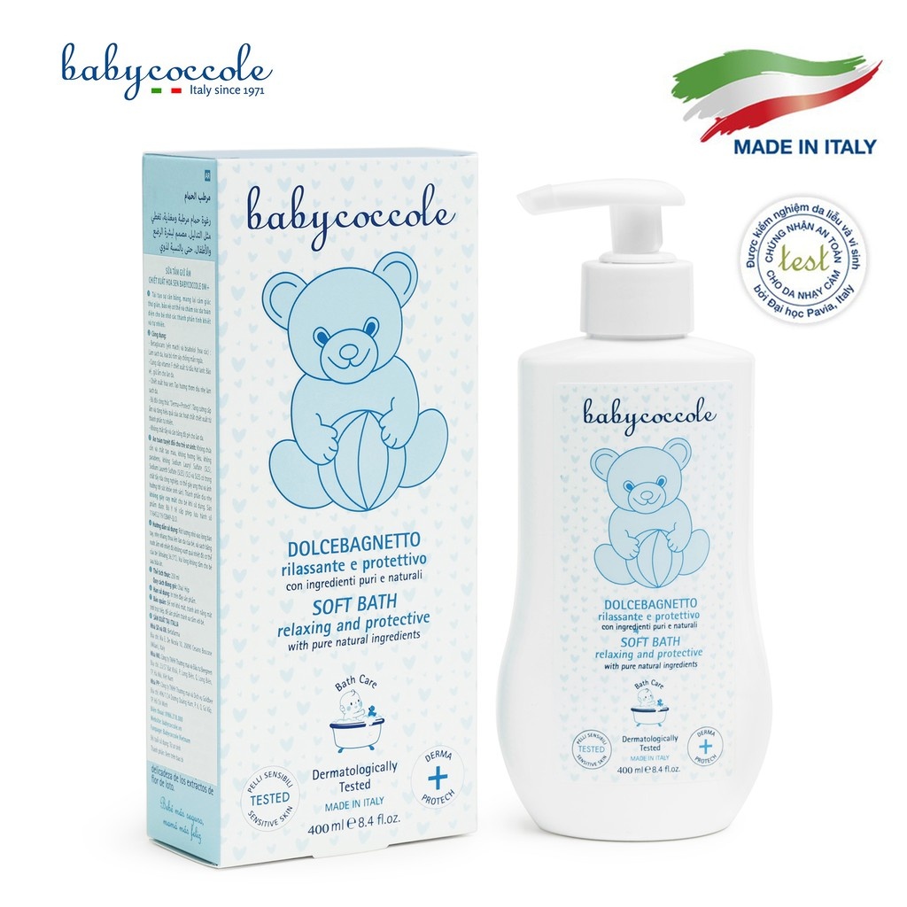 Sữa tắm gội chiết xuất hoa sen BABYCOCCOLE 0M+_thumbnail_2