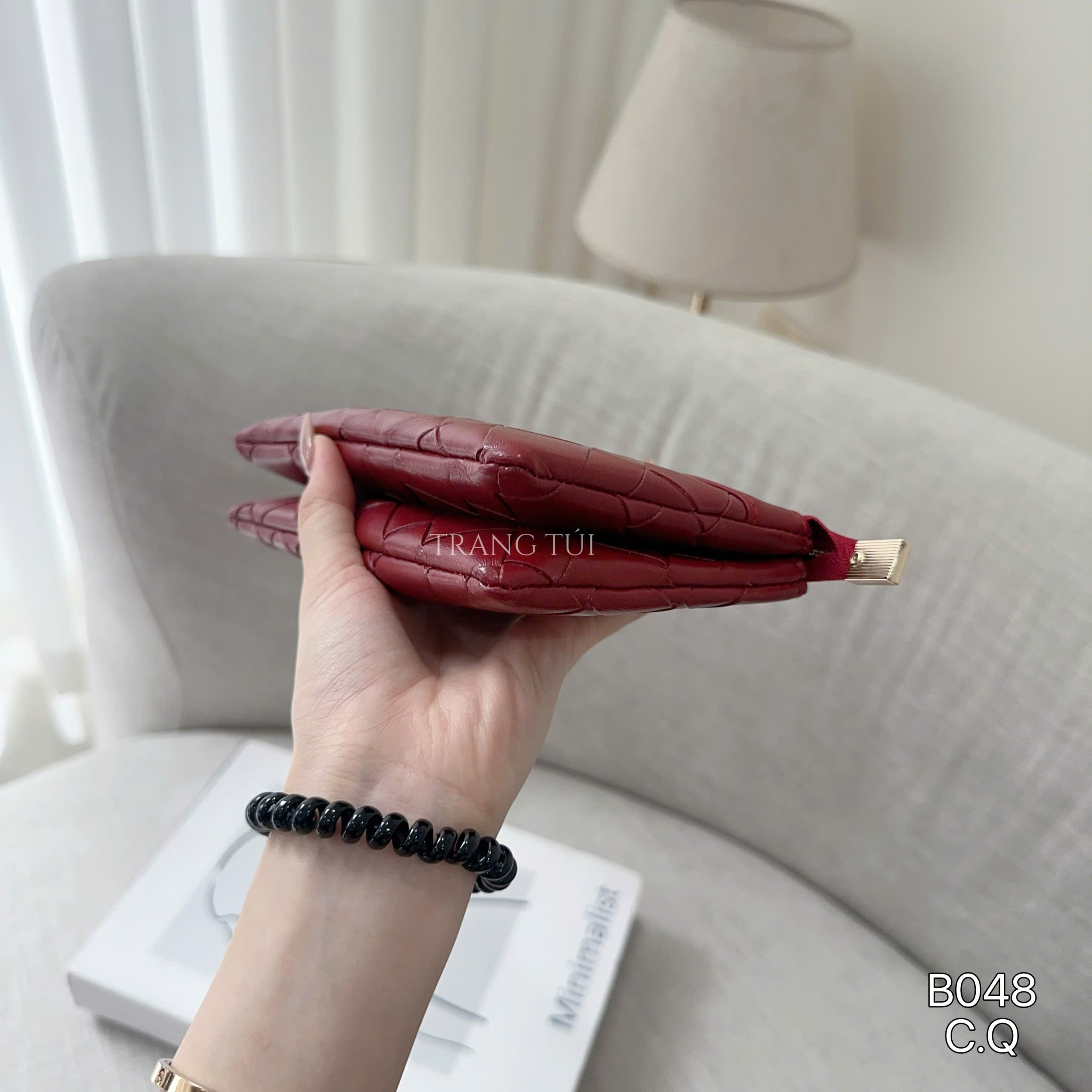 Ví dài đan ô da mềm PT24-2271 (1244-B048)_thumbnail_1