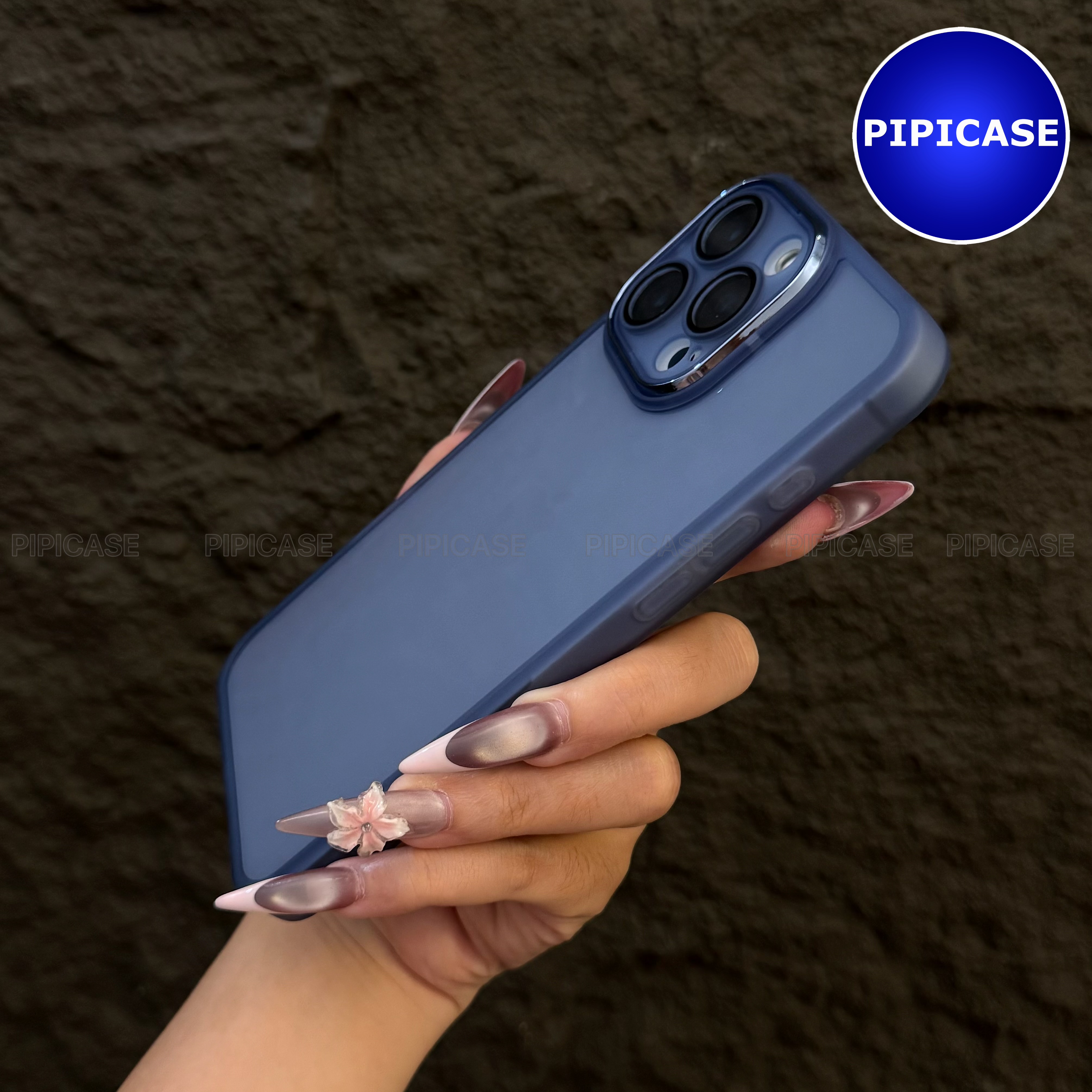 Ốp Lưng iPhone 15 Pro Max - Yummy - Xanh Dương_thumbnail_4
