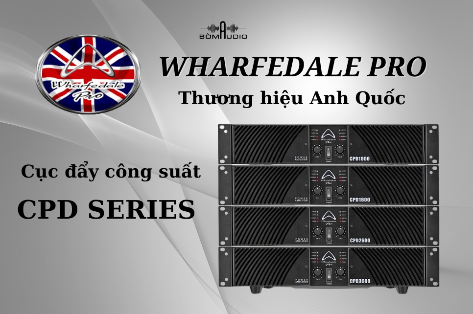 Cục Đẩy Công Suất WHARFEDALE PRO CPD2600