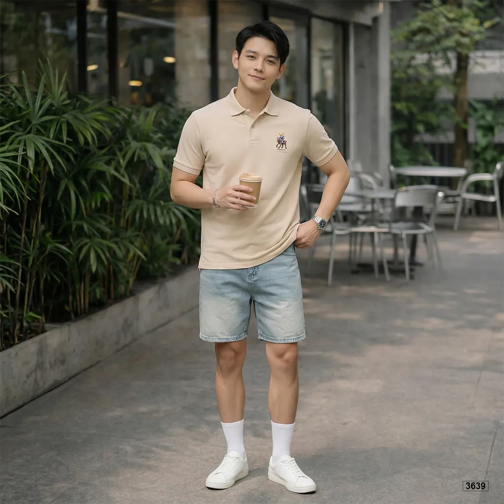 Áo polo nam form vừa đơn giản dễ phối Polux 3639_thumbnail_4