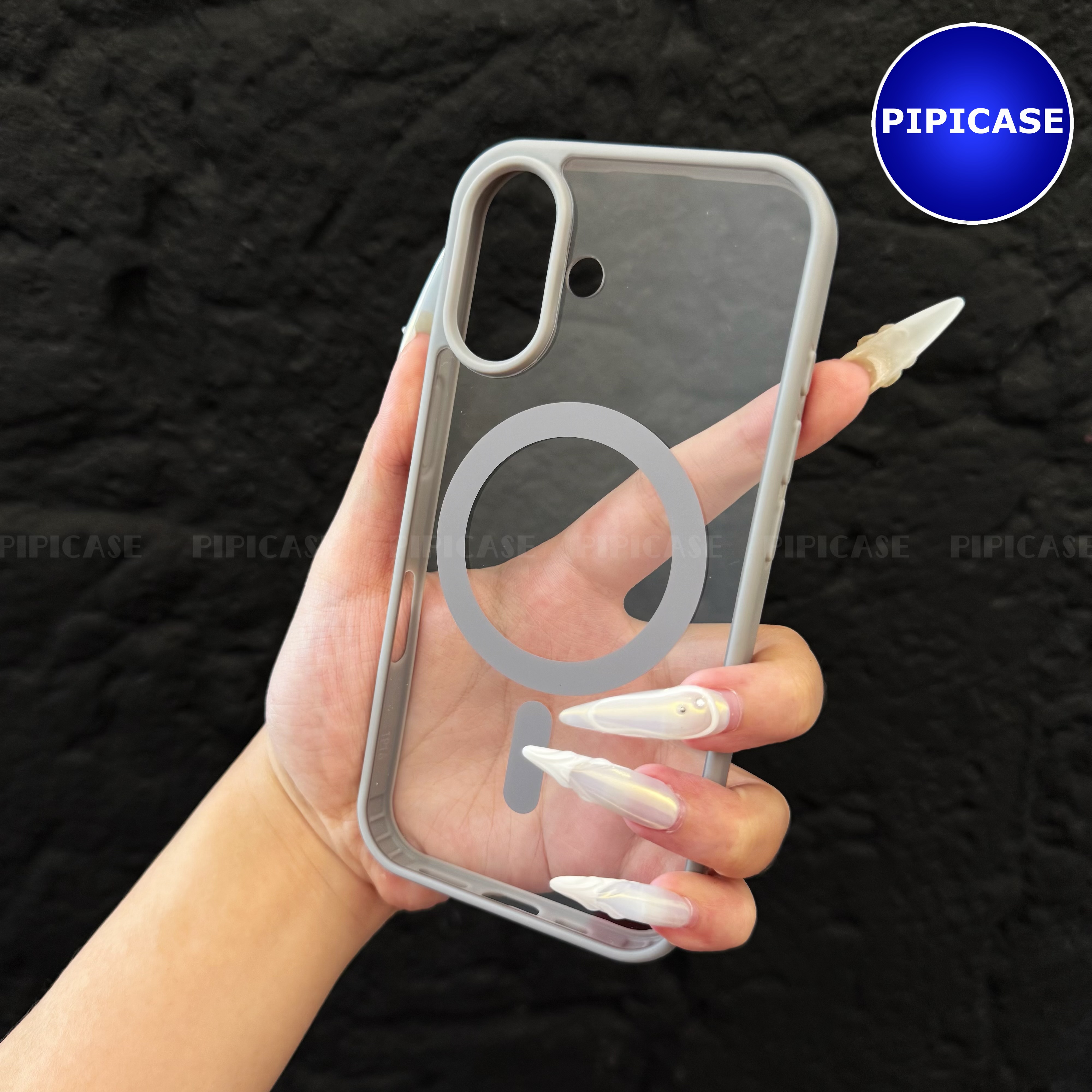 Ốp Lưng iPhone 16 - Chic - Xám_thumbnail_10