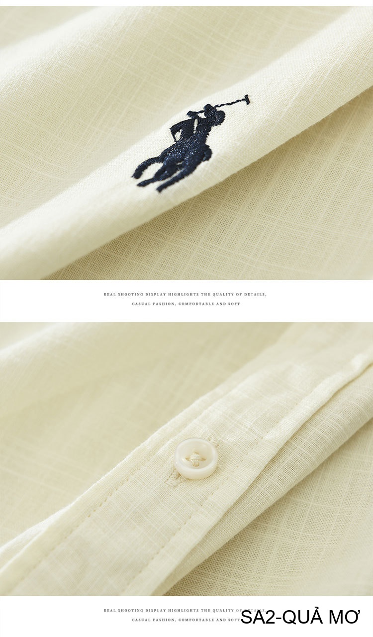 SA2 - Áo sơ mi nam dài tay thêu logo nhỏ, chất cotton mềm mại, dáng rộng thoải mái, phong cách Nhật Bản_thumbnail_19