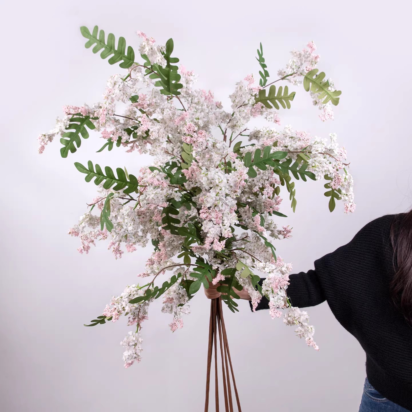 Hoa Tuyết Liễu Nhân Tạo Decor Phòng_thumbnail_5