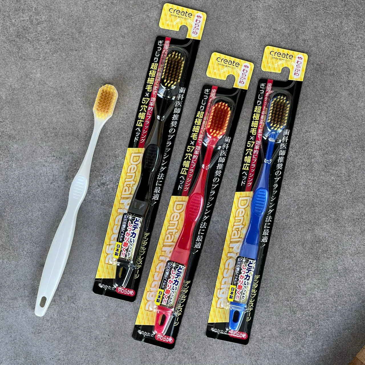 SET 2 Bàn chải CREATE Dental Prestige