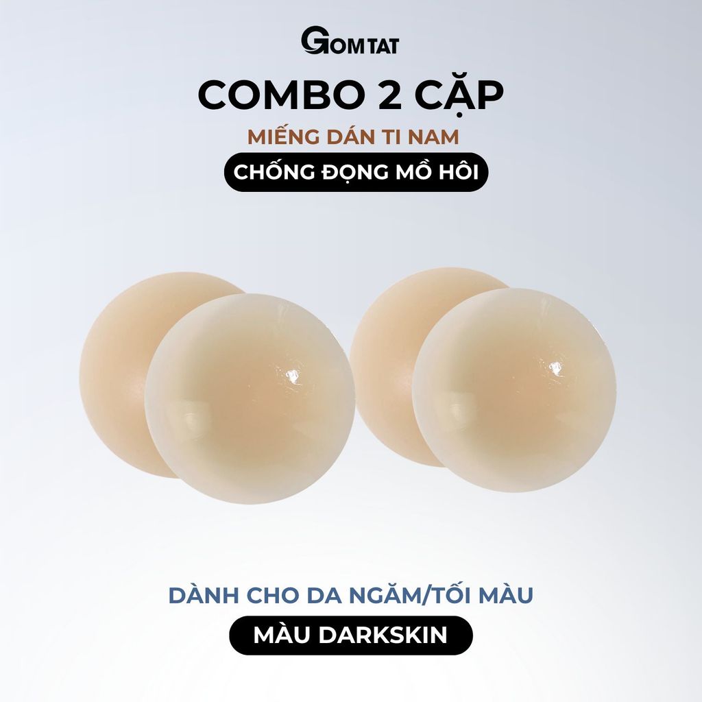 Combo 2 cặp dán ti nam silicone SA-118_thumbnail_1