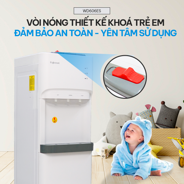 Cây nước nóng lạnh bình âm cao cấp WD606ES_thumbnail_7