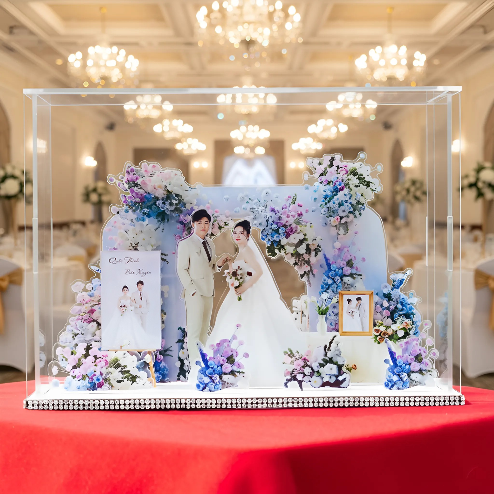 Standee Đám Cưới – Mô Hình Mica 3D Trang Trí, In Ảnh Theo Yêu Cầu, Quà Cưới Decor (Tặng Hộp+ Túi) - Size tính theo chiều ngang_thumbnail_16