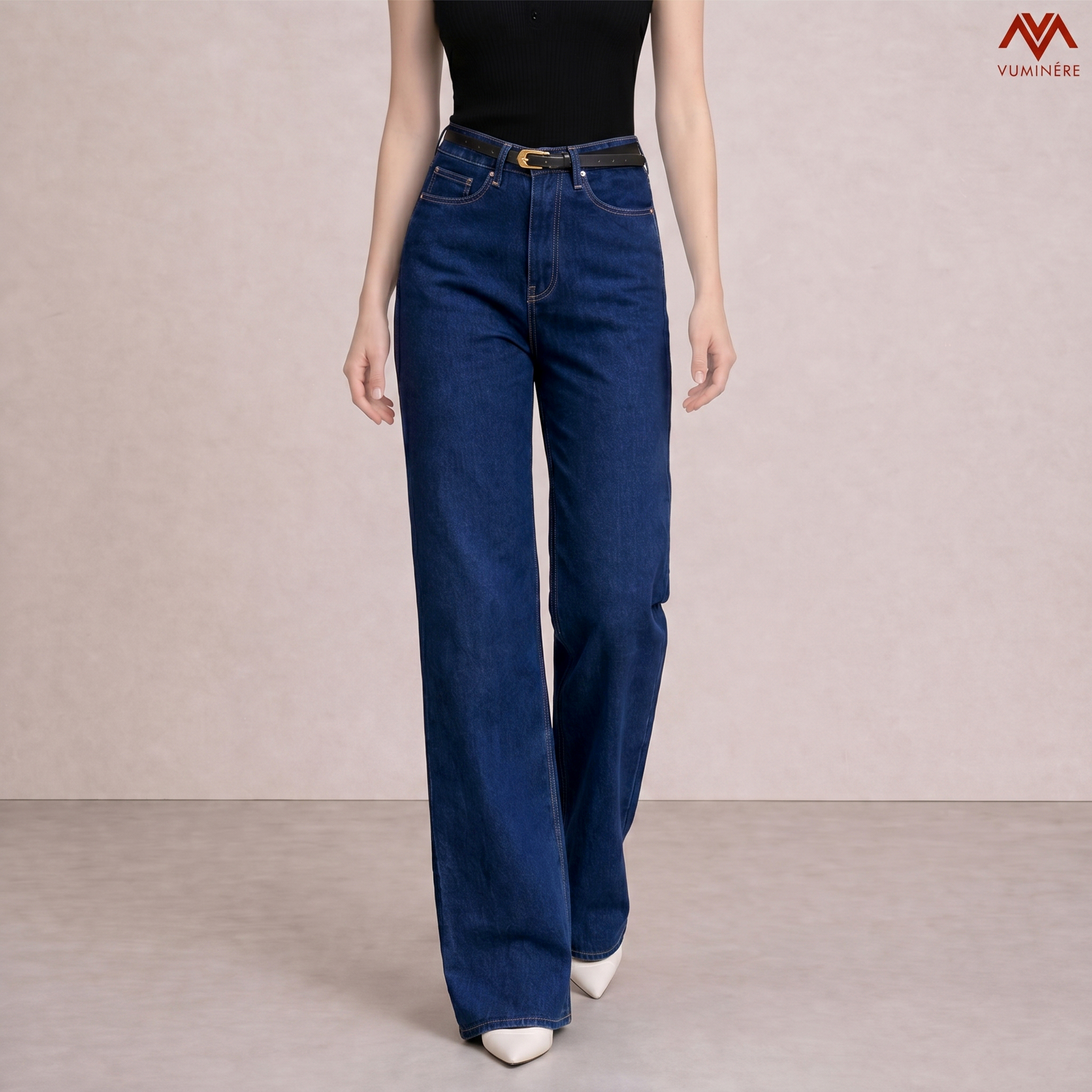 Quần Jeans nữ dáng loe nhẹ ( M8F )