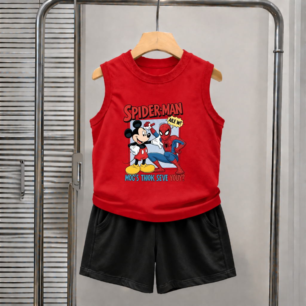 Set bộ ba lỗ bé trai hình 