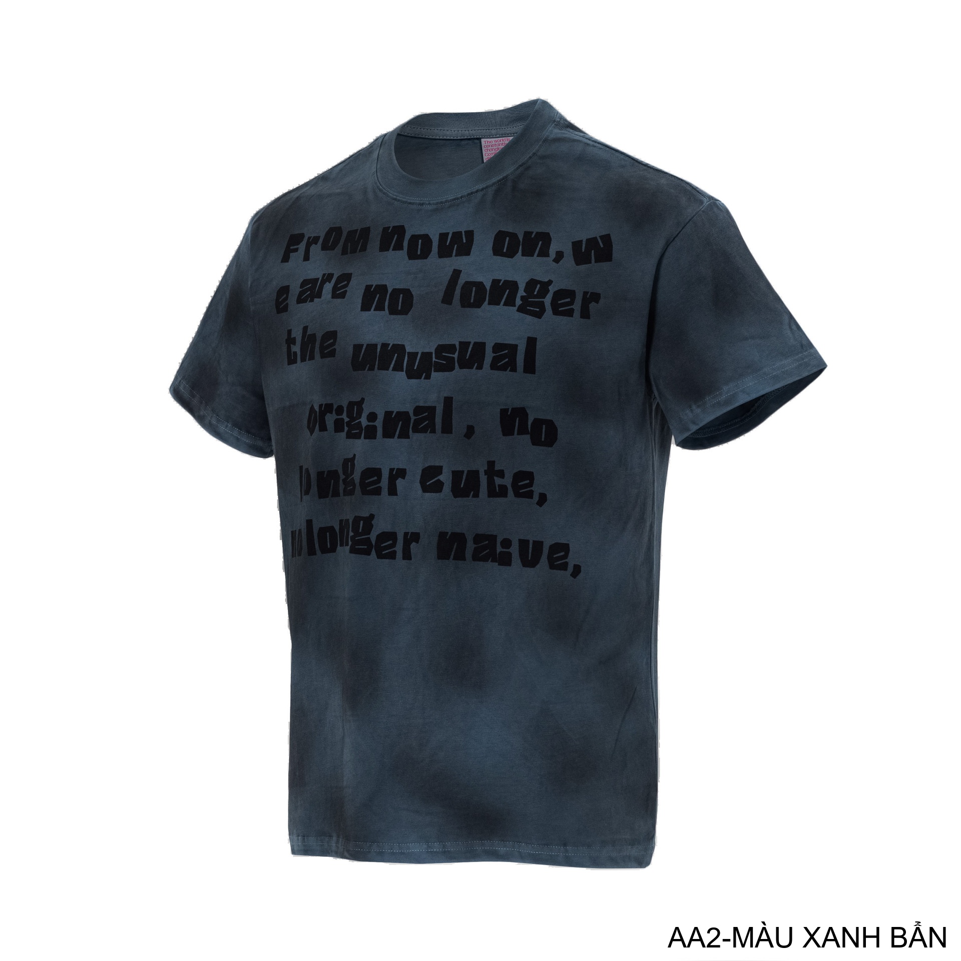 AA2 - Áo thun nam cổ tròn tay ngắn phong cách retro streetwear, chất cotton mềm, dáng rộng, màu Xanh Bẩn & Đỏ Bẩn_thumbnail_32