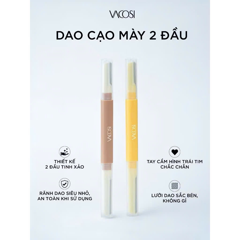 COMBO 2 DAO CẠO MÀY VACOSI
