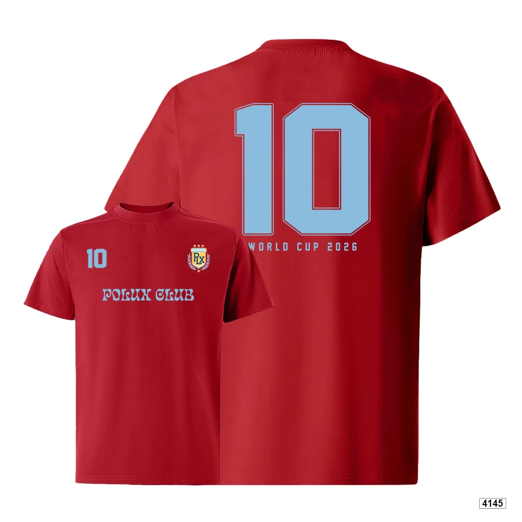 Áo thun nam form rộng phong cách varsity số 10 cổ điển Polux Club 4145_thumbnail_13
