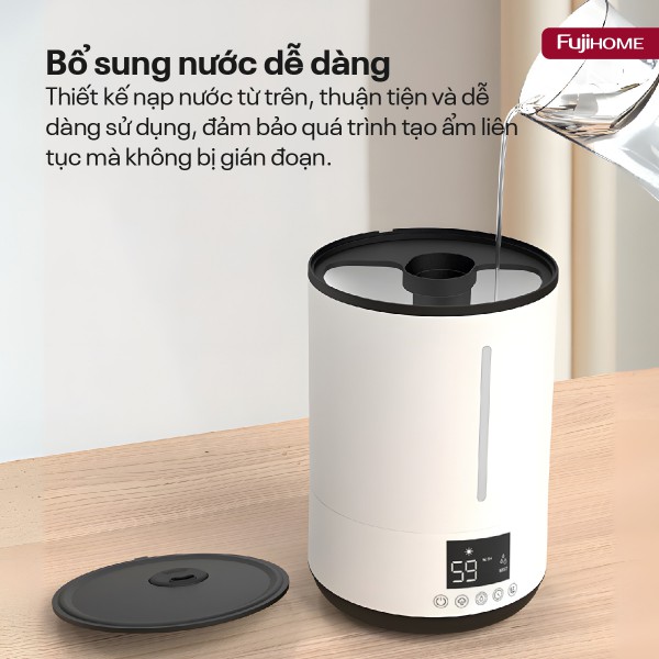 Máy Phun Sương Tạo Ẩm Xông Tinh Dầu Fujihome HM06E_thumbnail_7
