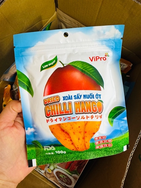 Xoài sấy muối ớt ( gói )