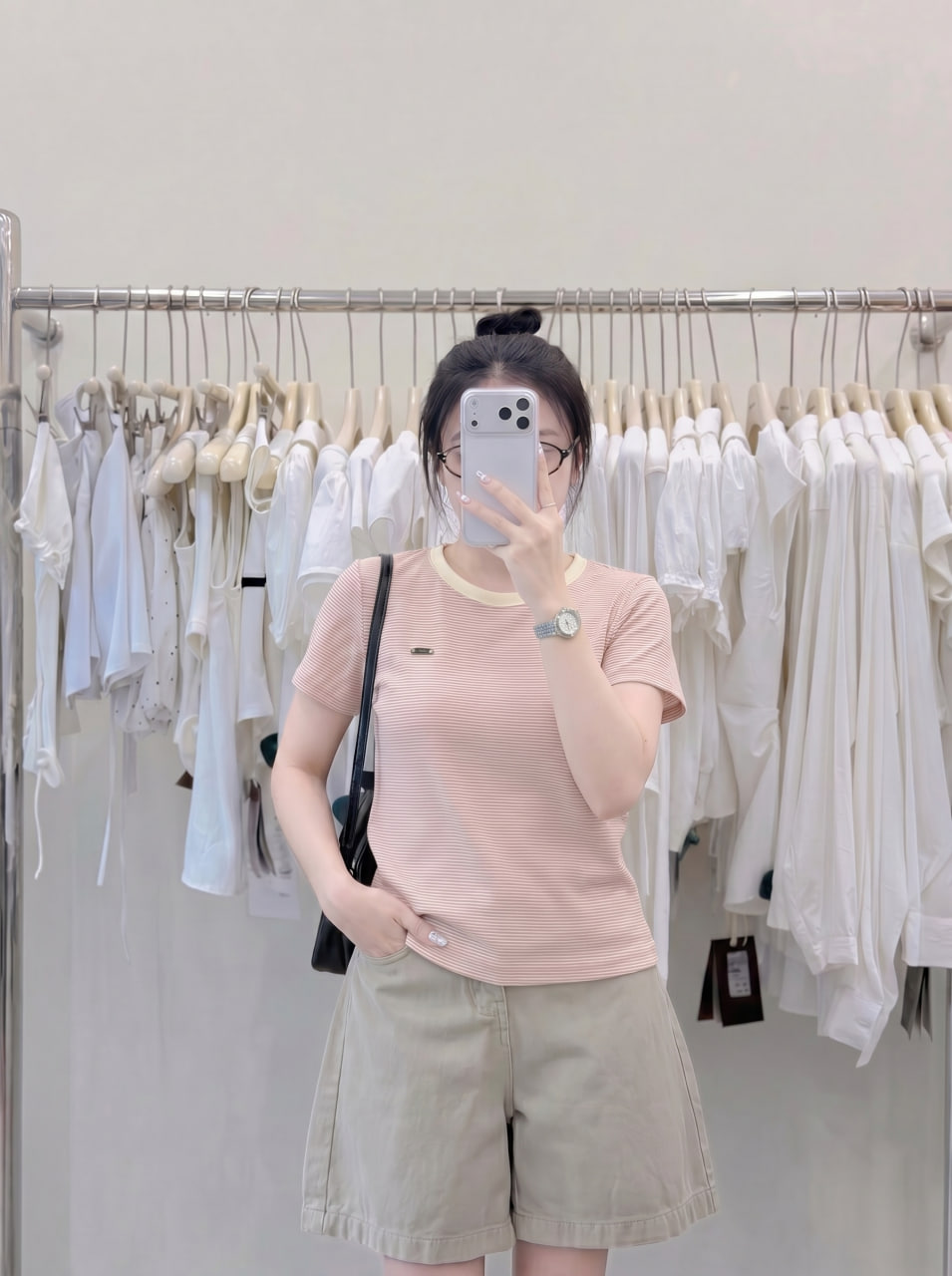 Áo Thun Nữ Korea sọc logo FM NT.2600042 (C) (9990)_thumbnail_4