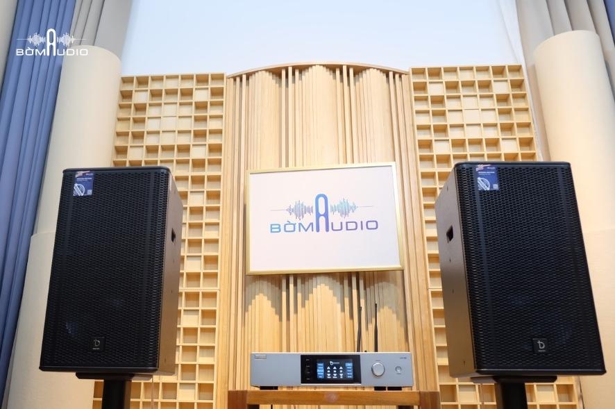 Hình ảnh chụp thực tế Combo Amply DBAcoustic LX-H8 + loa karaoke DBAcoustic KS712 - B42 tại Bờm Audio.