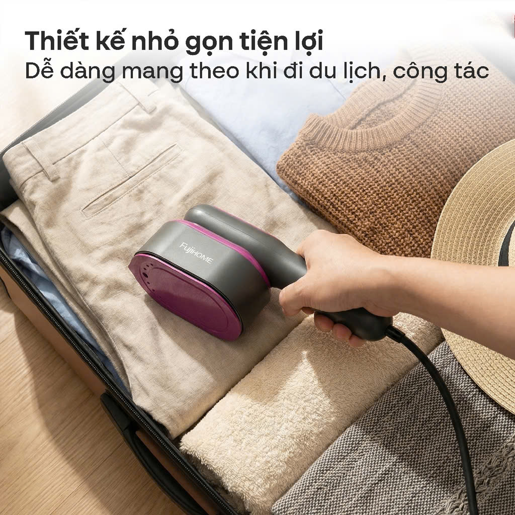 Bàn Ủi Hơi Nước Cầm Tay Fujihome SI718AB_thumbnail_2