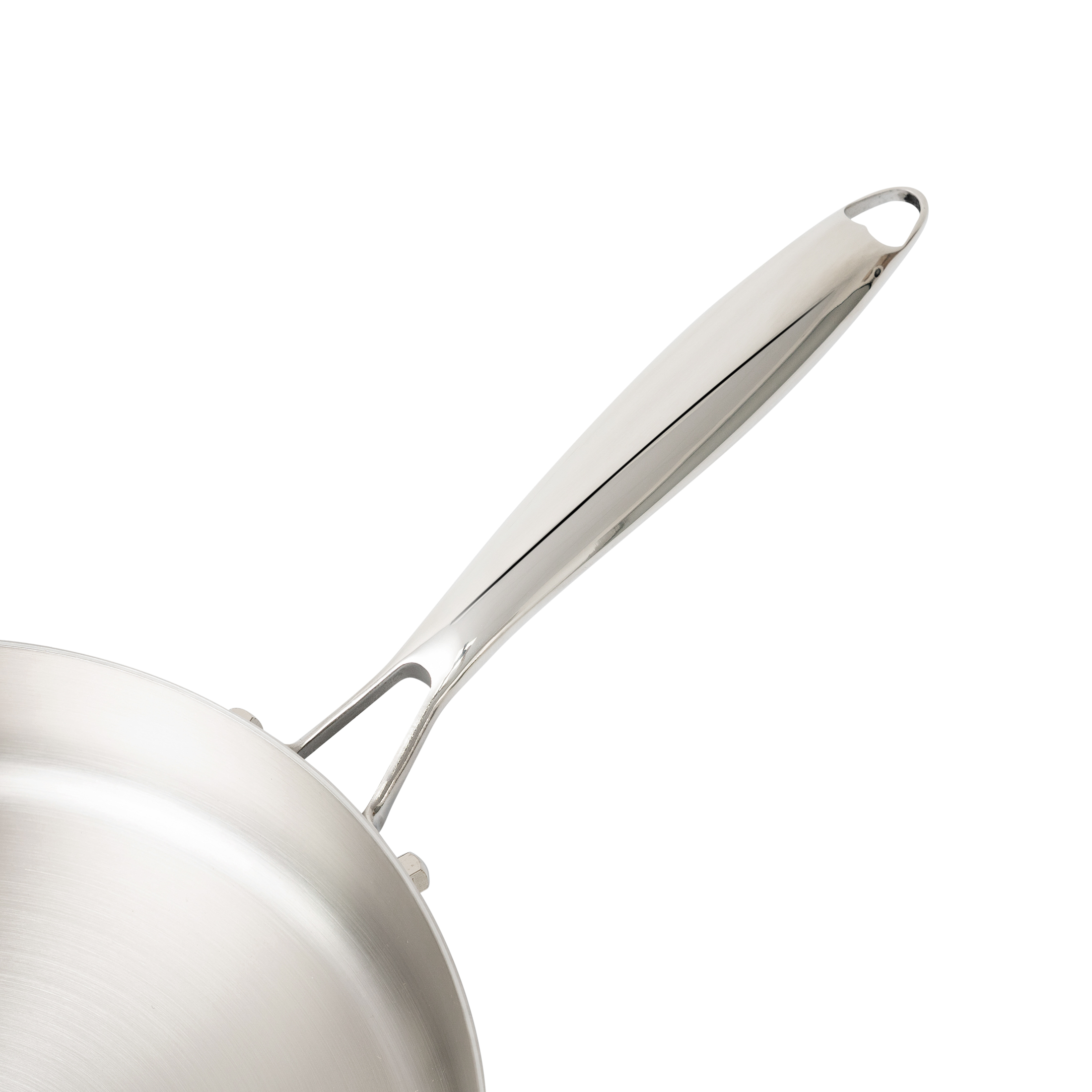 Chảo đúc liền khối có miệng rót, không vung kính bằng inox 304_thumbnail_3