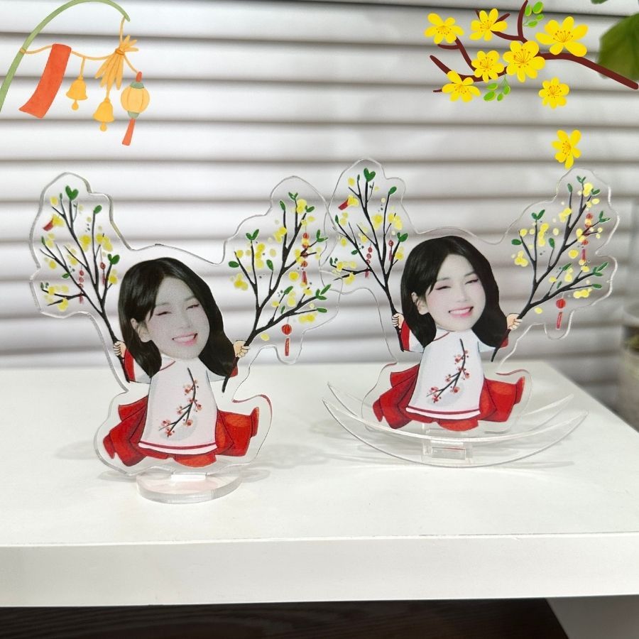 Standee lắc lư ghép chibi Tết, Áo dài_thumbnail_2