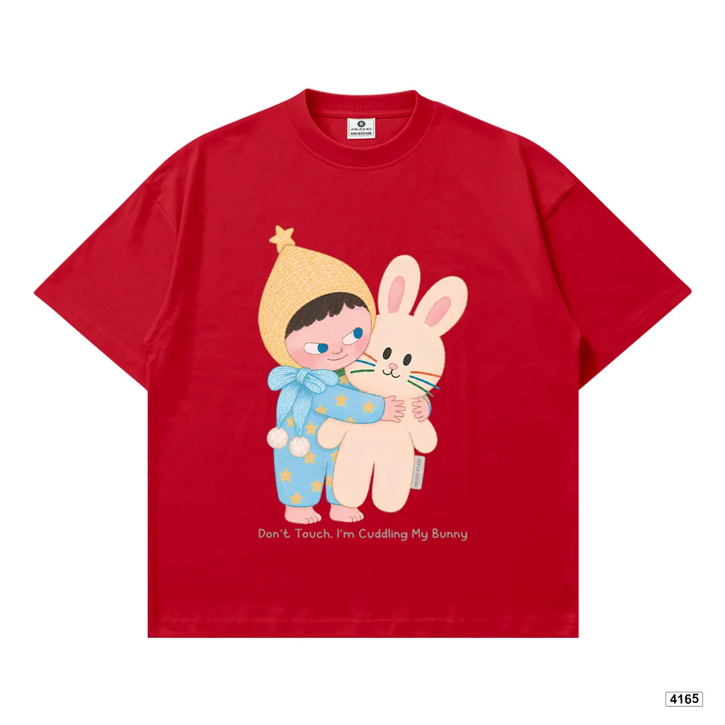 Áo thun nữ form boxy hoạt hình thỏ bông đáng yêu Miucho 4165_thumbnail_14