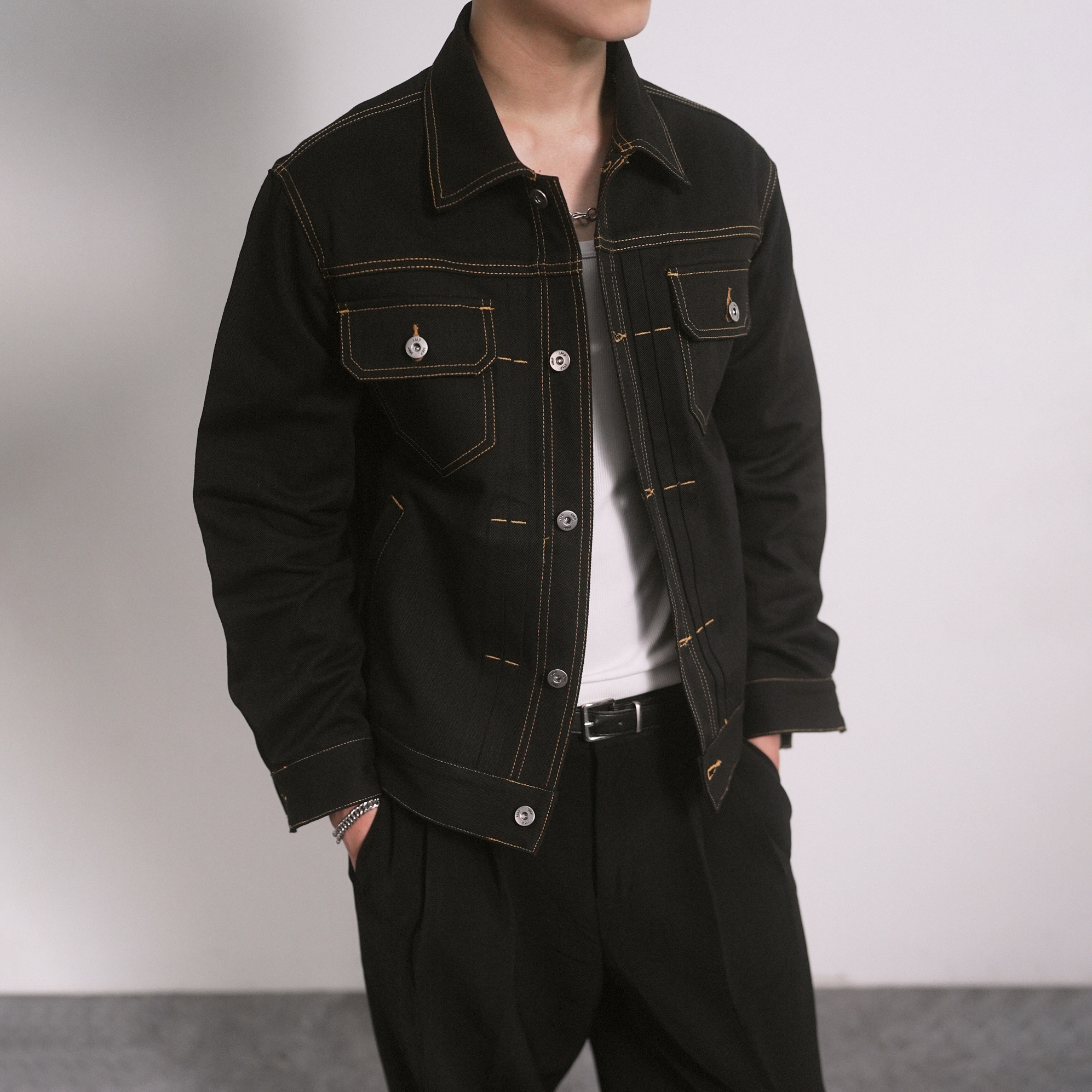 IMP 007 JACKET - Áo khoác Denim Button Form_thumbnail_12