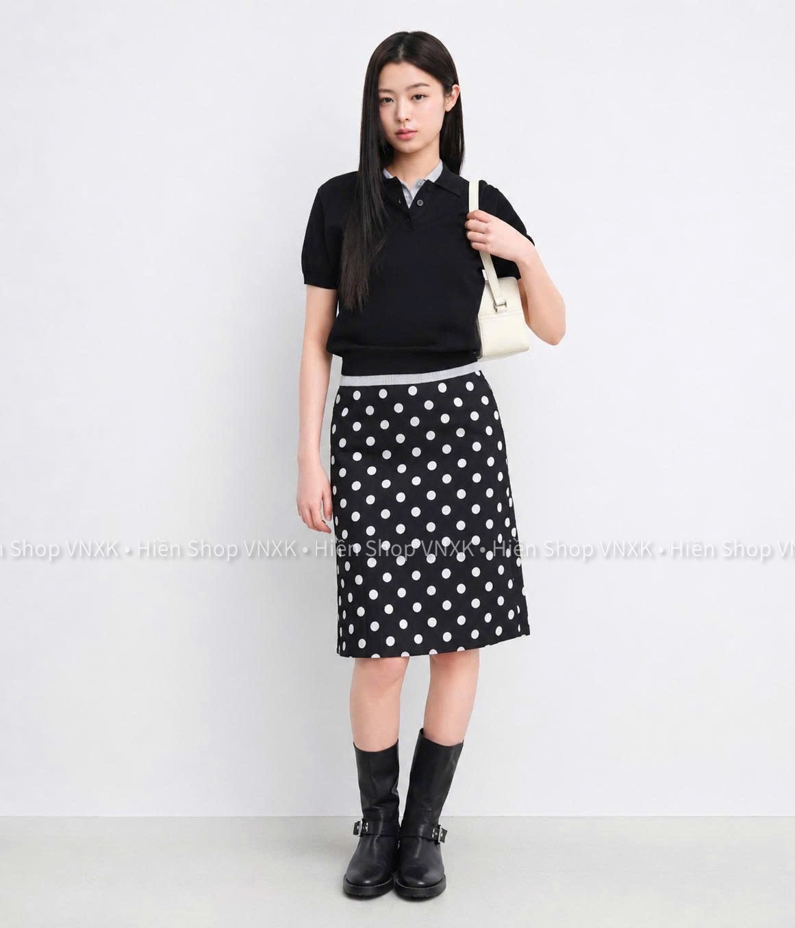 Chân Váy Chấm Bi Bassic Korean_thumbnail_0