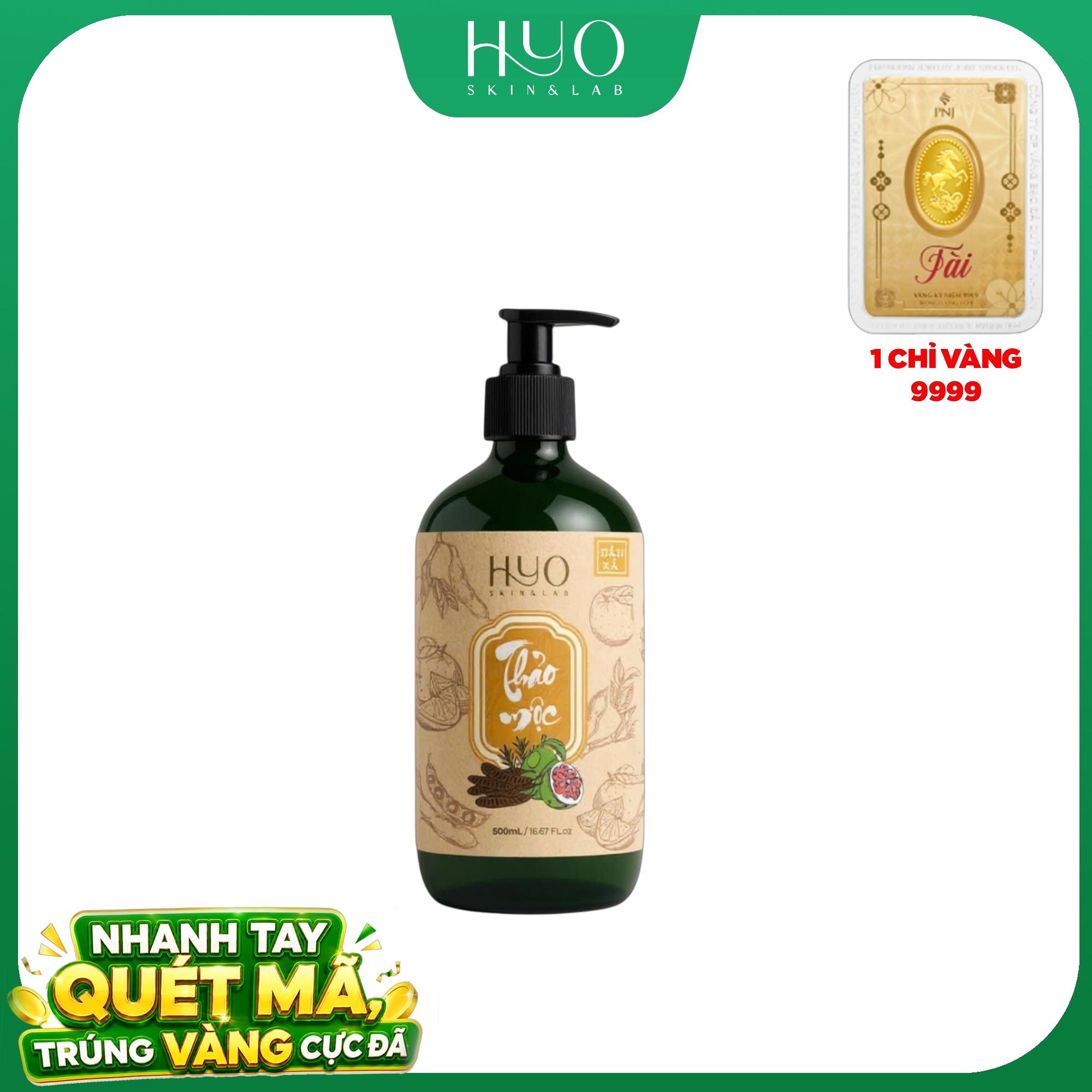 [A88] DẦU XẢ THẢO MỘC 500ML - HYO SKIN & LAB